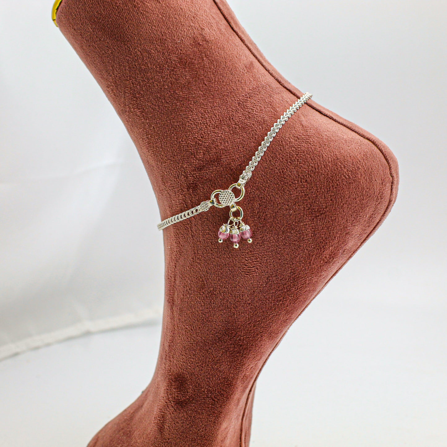 Silver Anklet for Women – Minimalist Payal, Everyday Foot Accessory