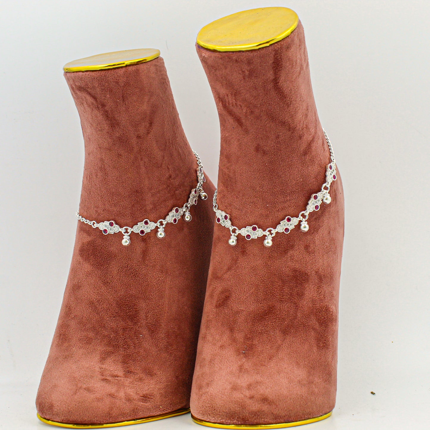 Silver Anklet for Women – Minimalist Payal, Everyday Foot Accessory