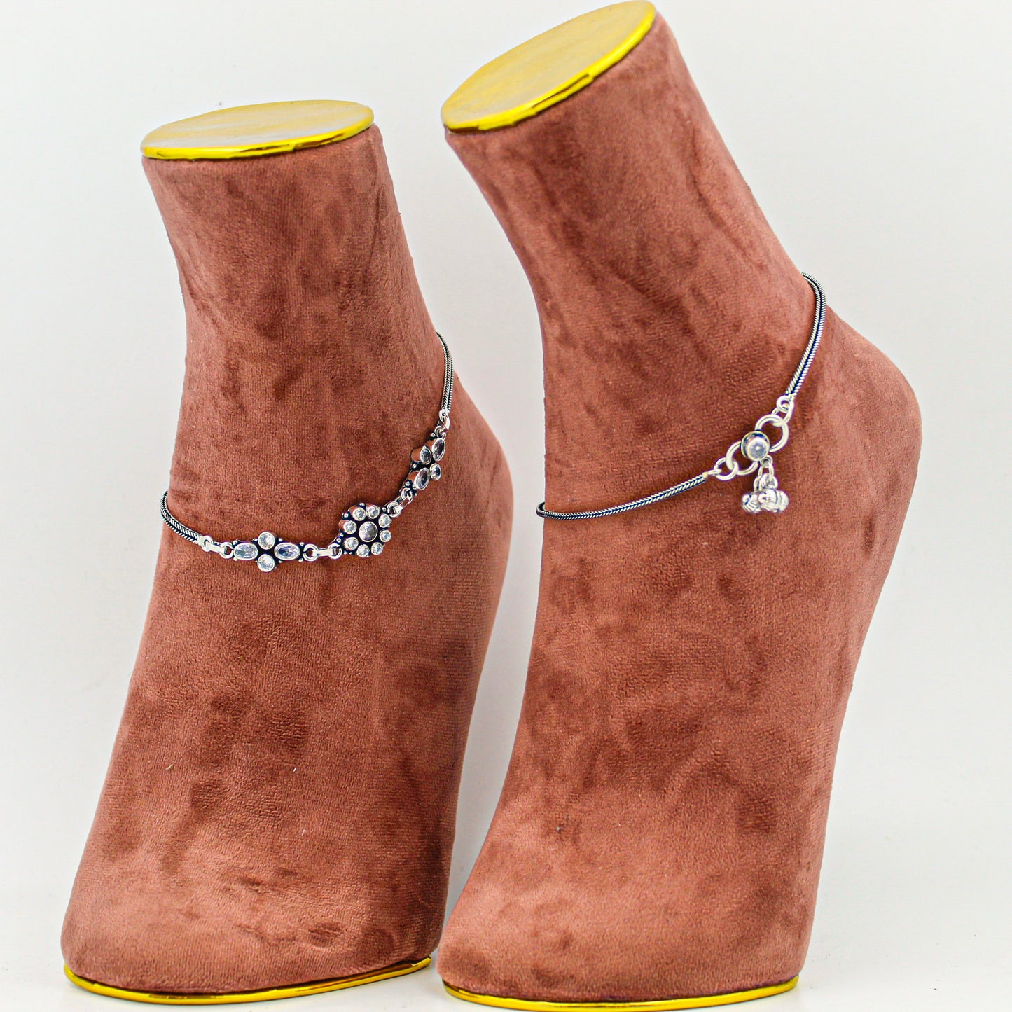 925 Silver Anklet for Women – Minimalist Payal, Everyday Foot Accessory