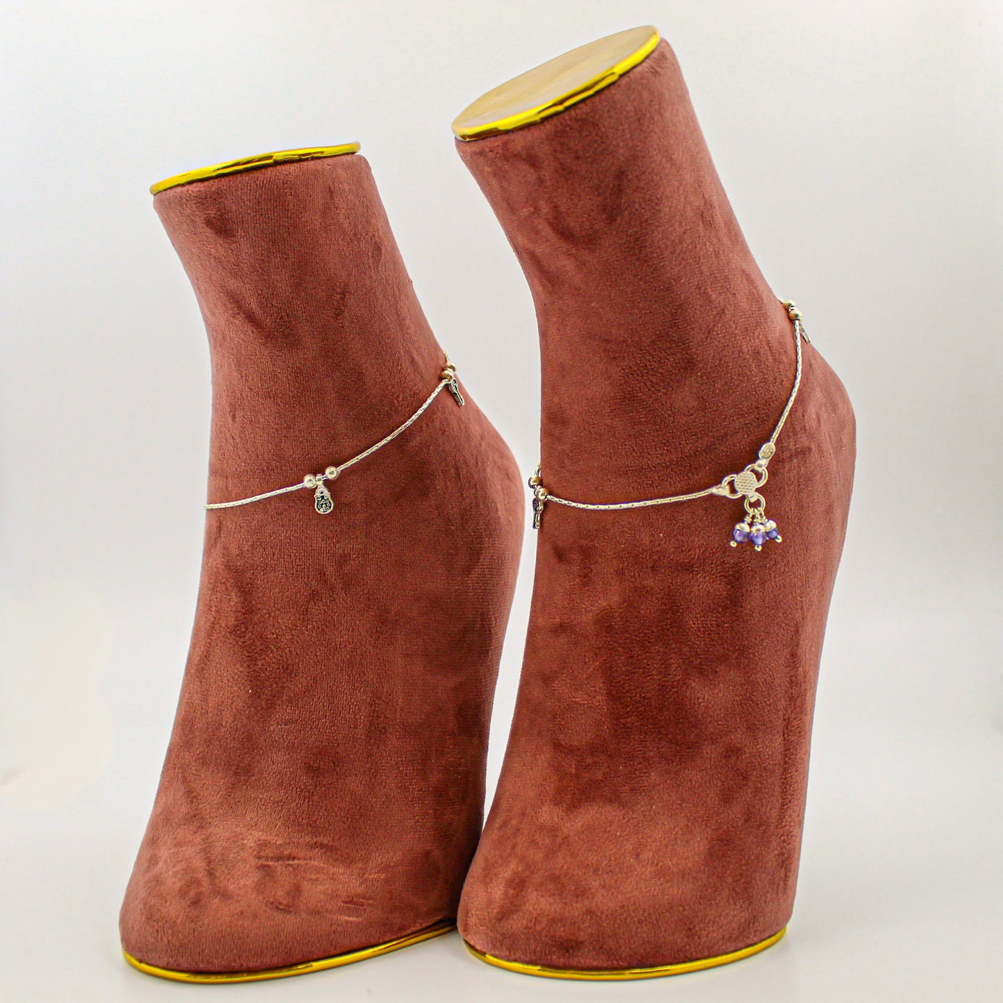 Silver Anklet for Women – Minimalist Payal, Everyday Foot Accessory