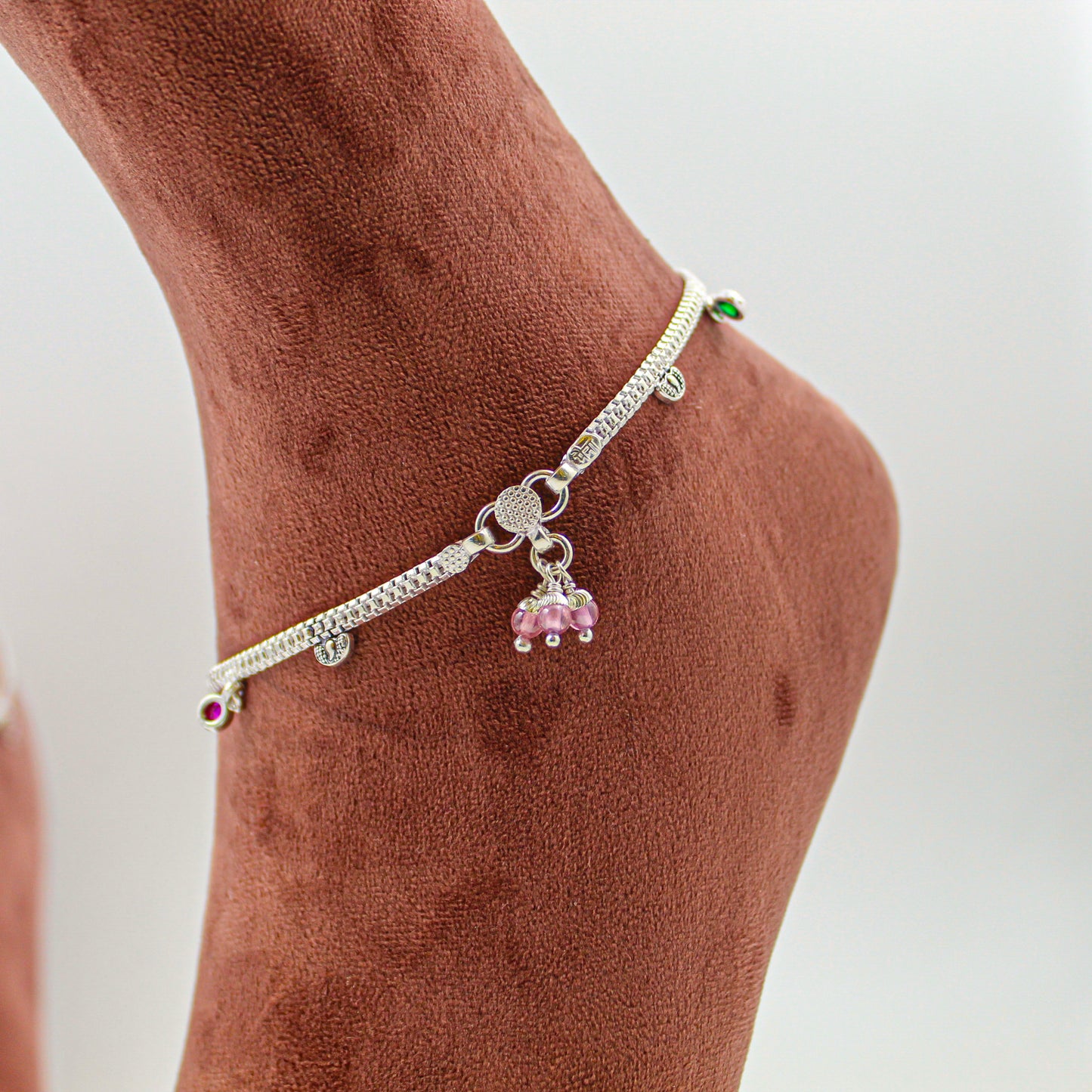 Silver Anklet for Women – Minimalist Payal, Everyday Foot Accessory