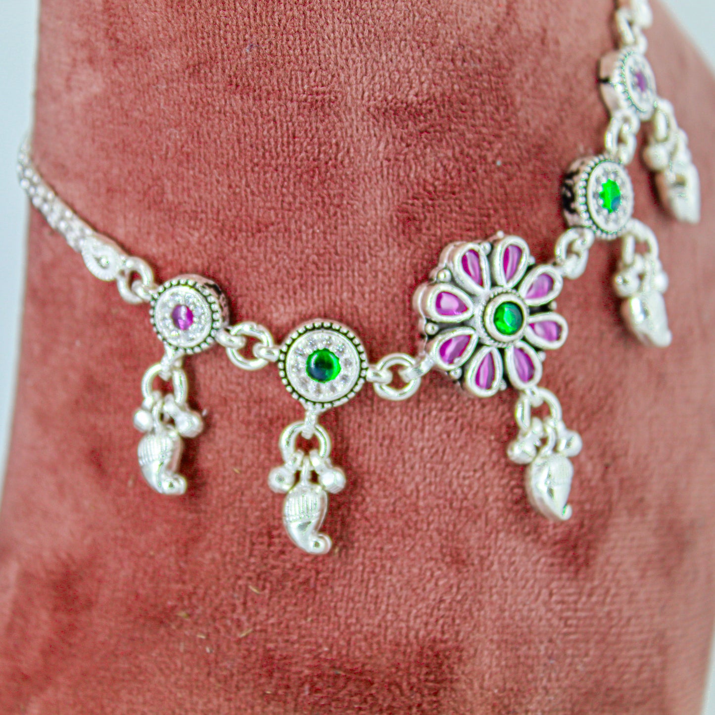 925 Silver Anklet for Women – Minimalist Payal, Everyday Foot Accessory