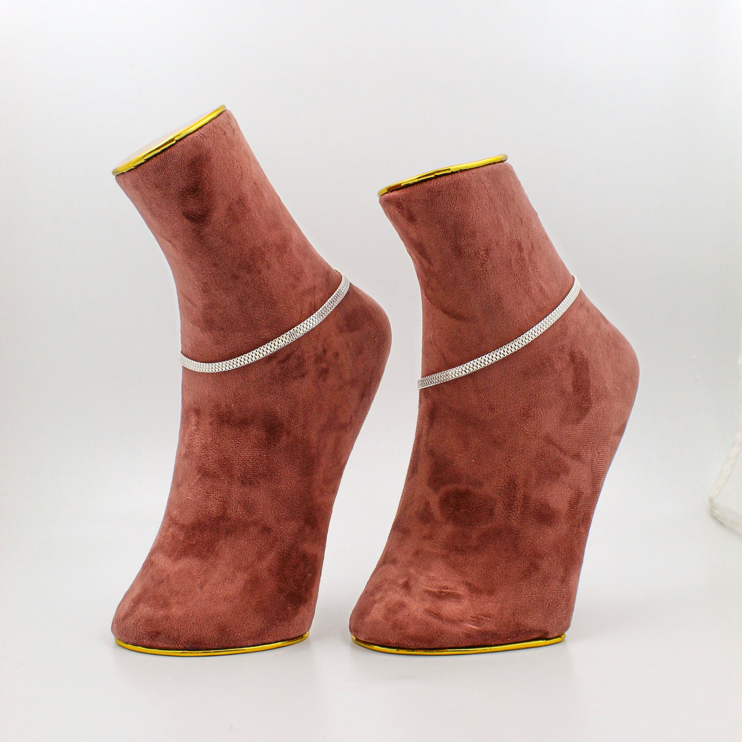 Silver Anklet for Women – Minimalist Payal, Everyday Foot Accessory