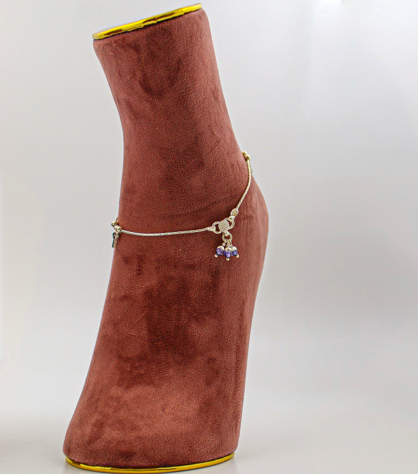 Silver Anklet for Women – Minimalist Payal, Everyday Foot Accessory