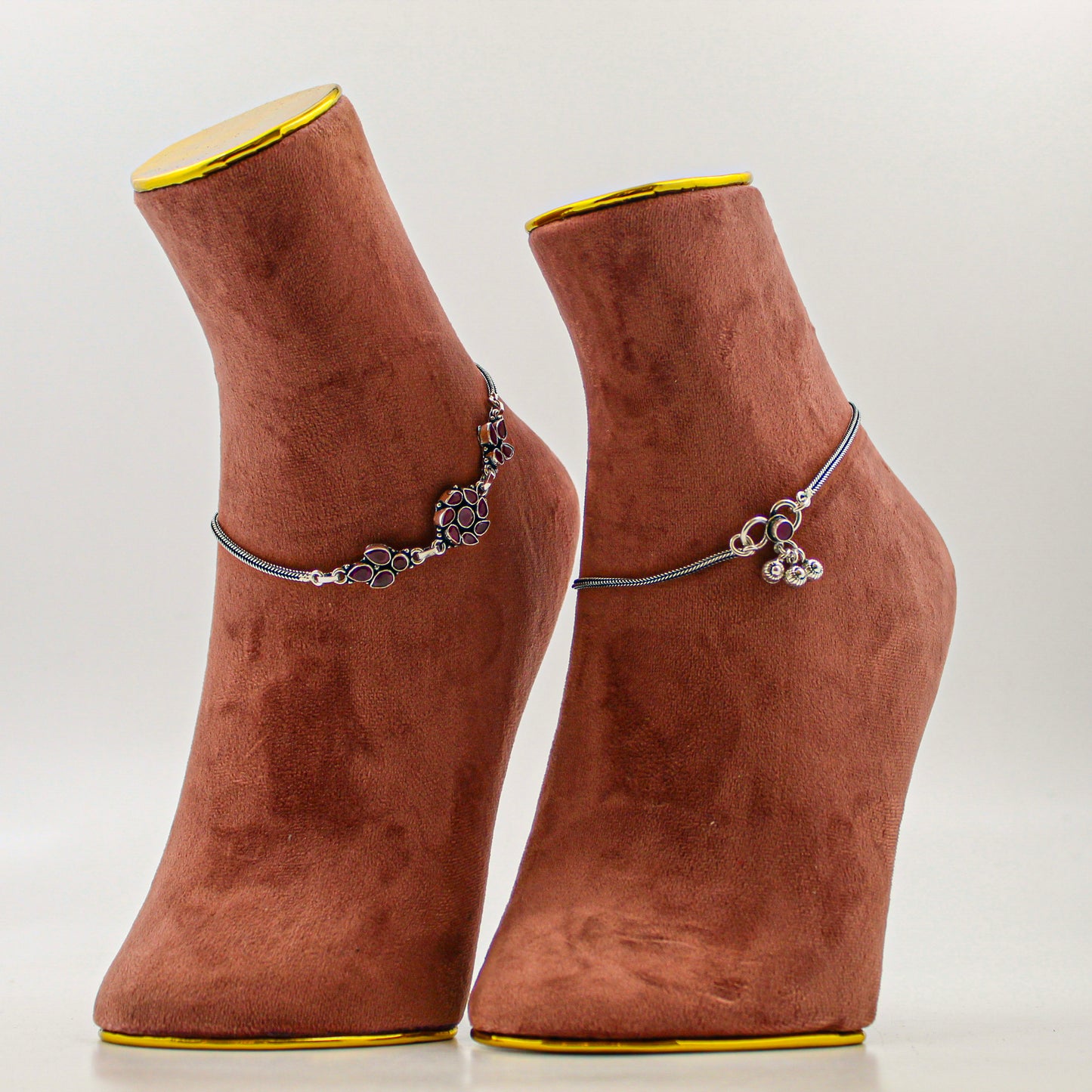 Silver Anklet for Women – Minimalist Payal, Everyday Foot Accessory