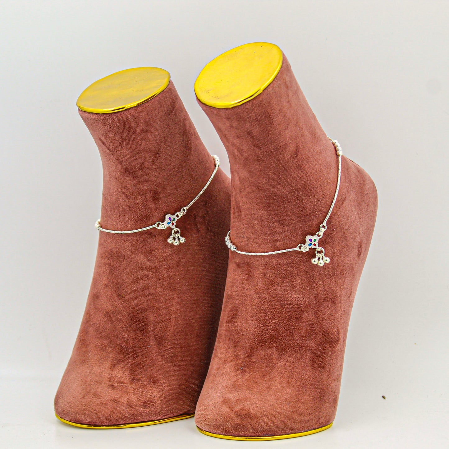 Silver Anklet for Women – Minimalist Payal, Everyday Foot Accessory