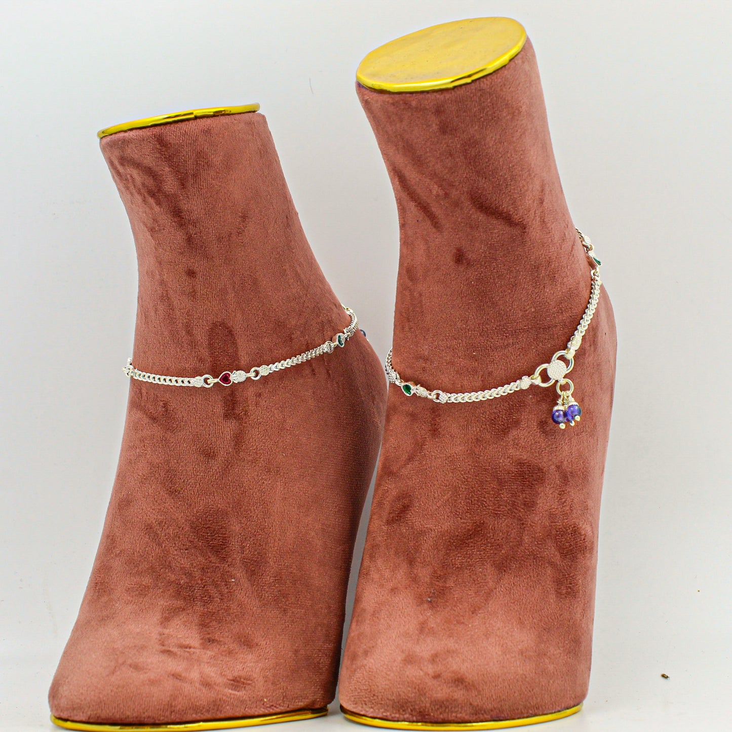 Silver Anklet for Women – Minimalist Payal, Everyday Foot Accessory