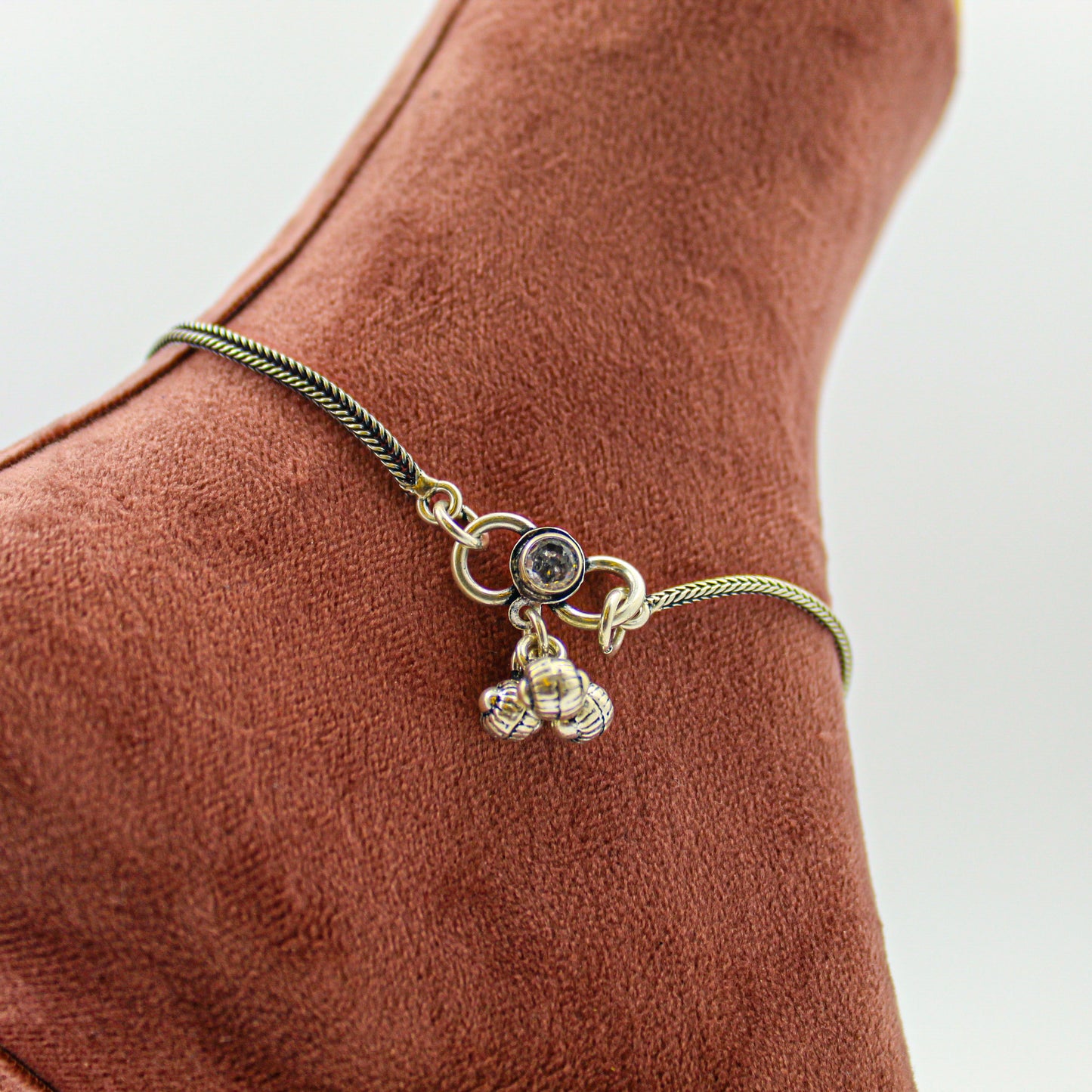 Silver Anklet for Women – Minimalist Payal, Everyday Foot Accessory