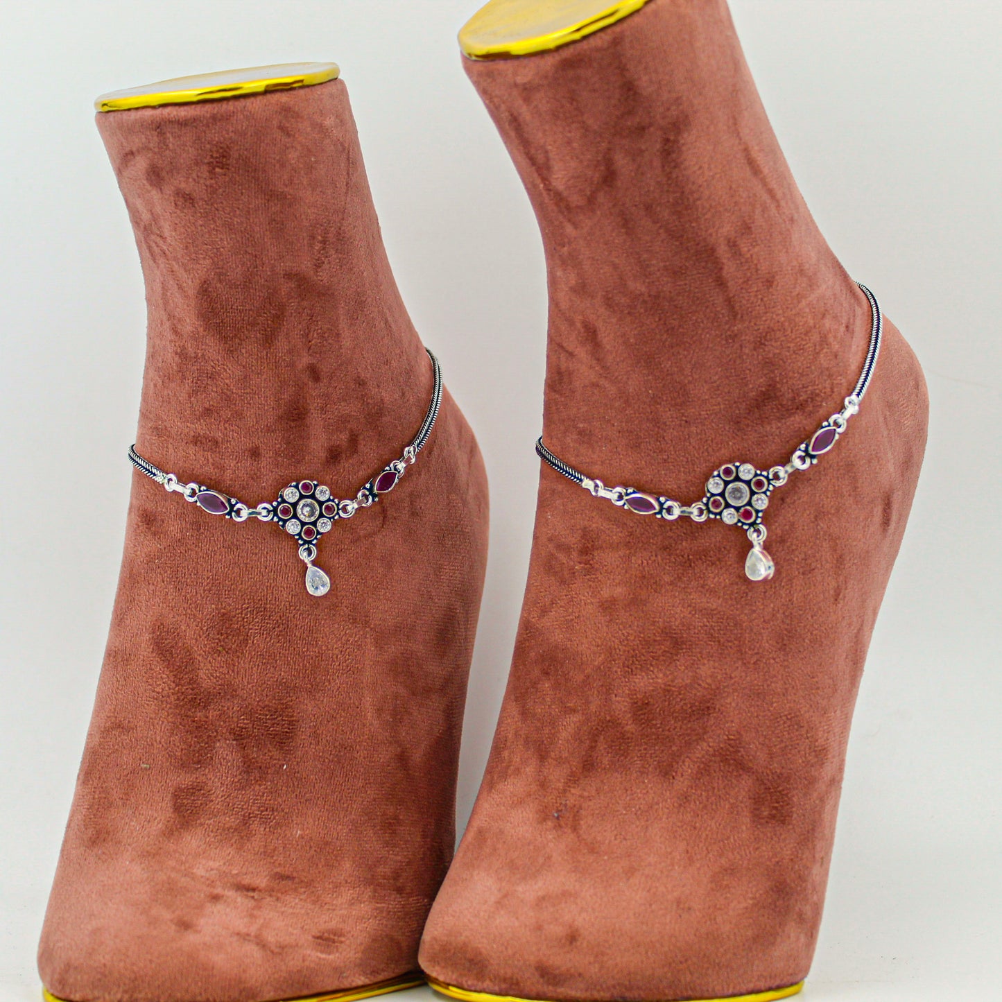 Silver Anklet for Women – Minimalist Payal, Everyday Foot Accessory