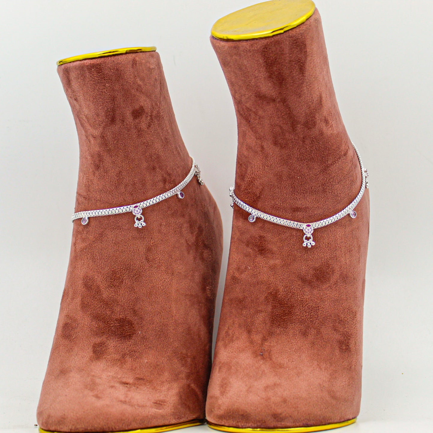 Silver Anklet for Women – Minimalist Payal, Everyday Foot Accessory