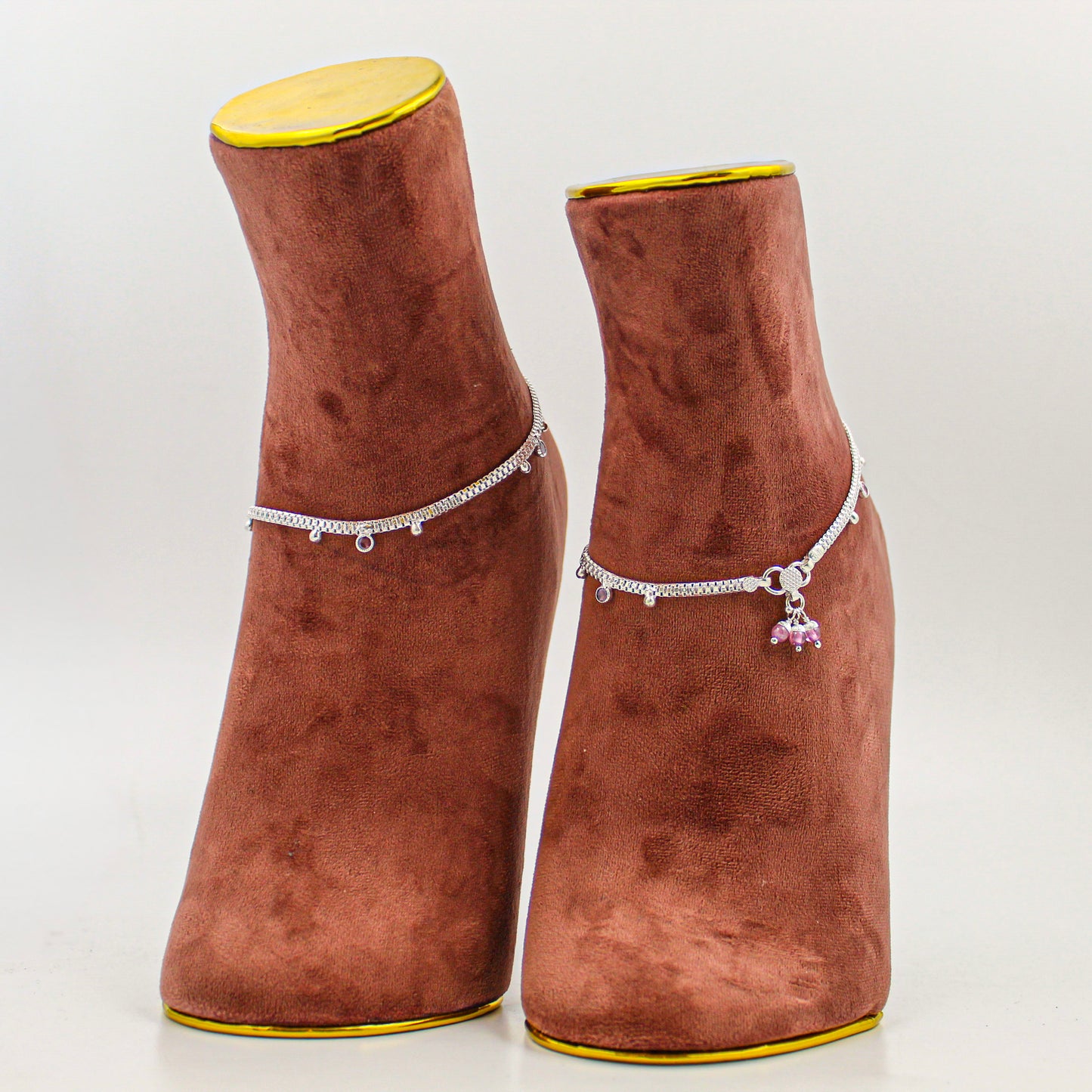 Silver Anklet for Women – Minimalist Payal, Everyday Foot Accessory