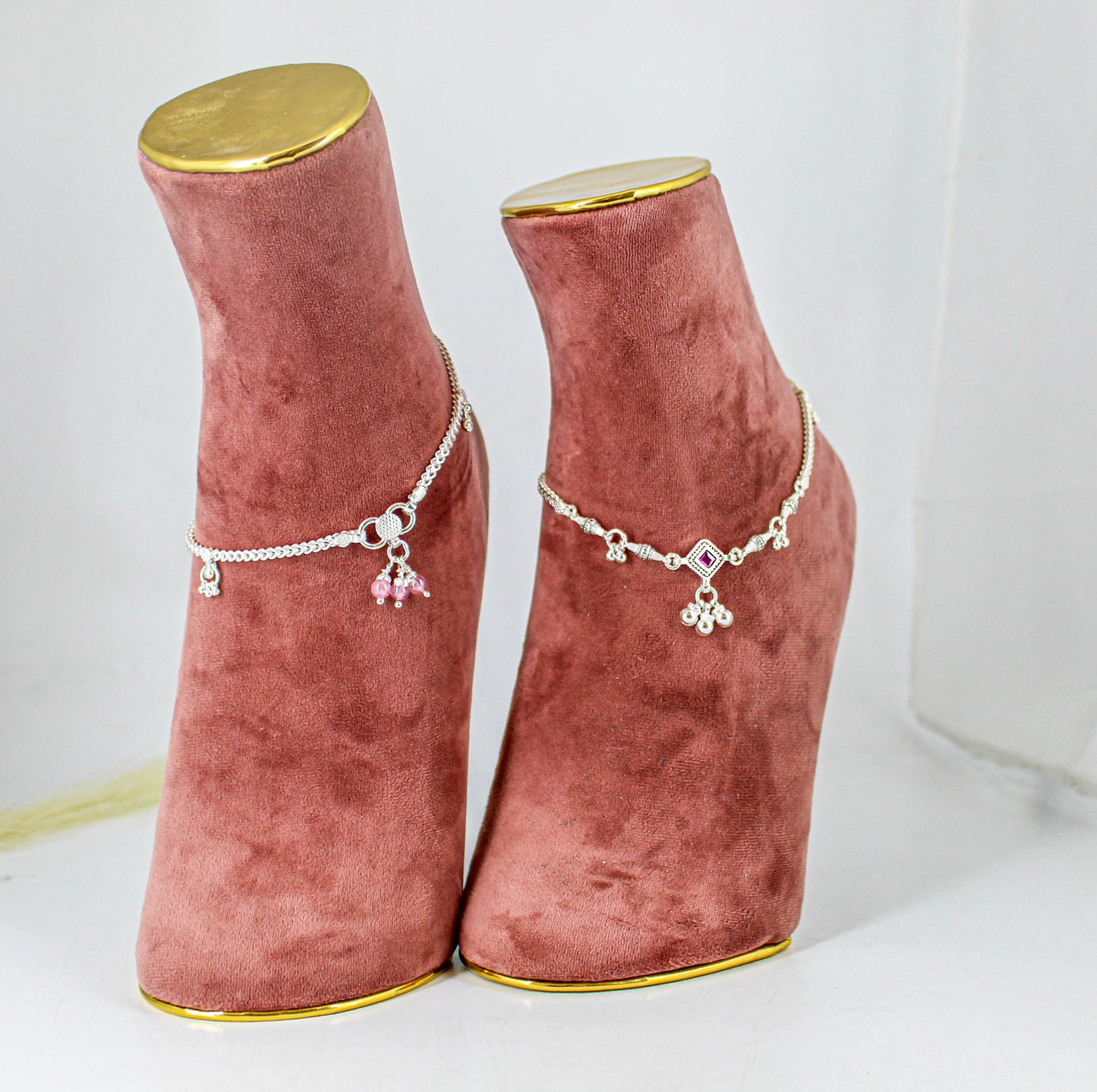 Silver Anklet for Women – Minimalist Payal, Everyday Foot Accessory