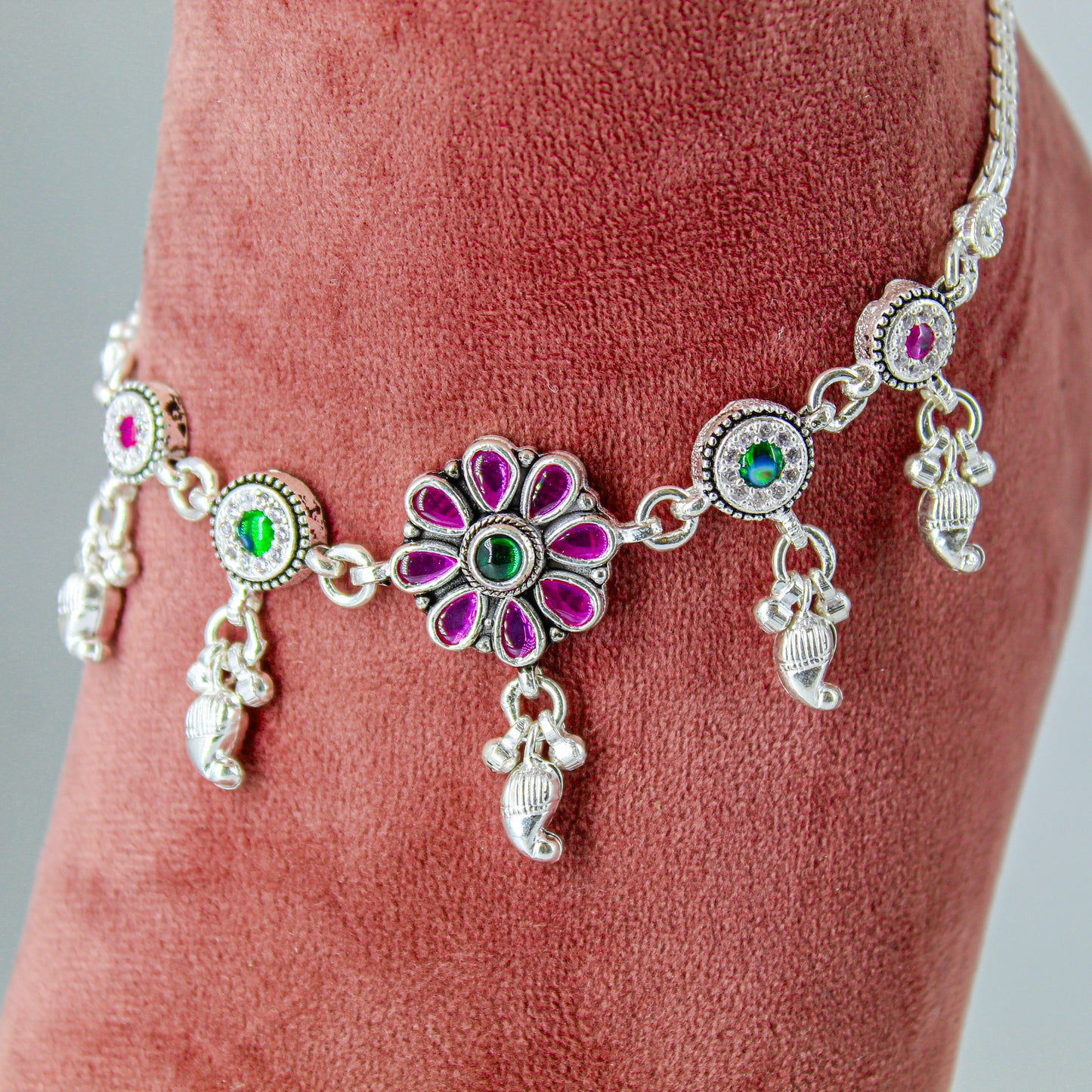 925 Silver Anklet for Women – Minimalist Payal, Everyday Foot Accessory