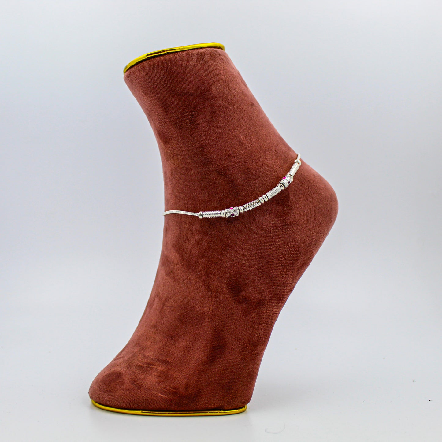 Silver Anklet for Women – Minimalist Payal, Everyday Foot Accessory