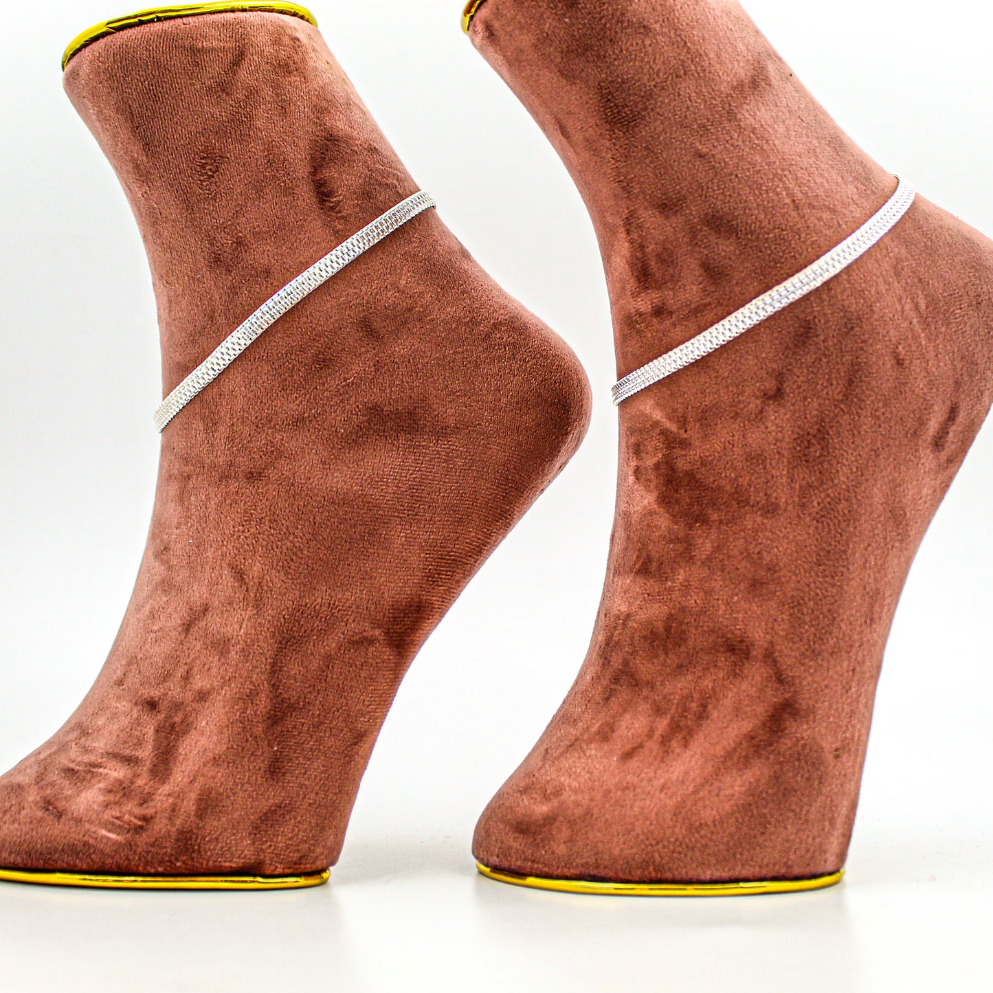 Silver Anklet for Women – Minimalist Payal, Everyday Foot Accessory