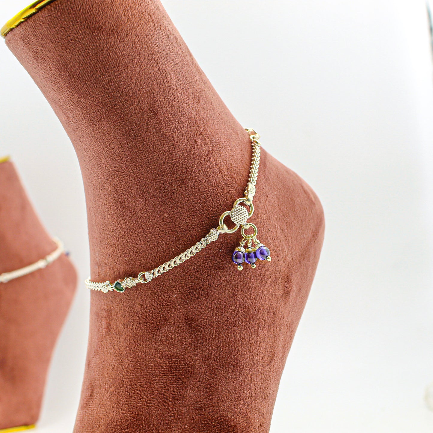 Silver Anklet for Women – Minimalist Payal, Everyday Foot Accessory