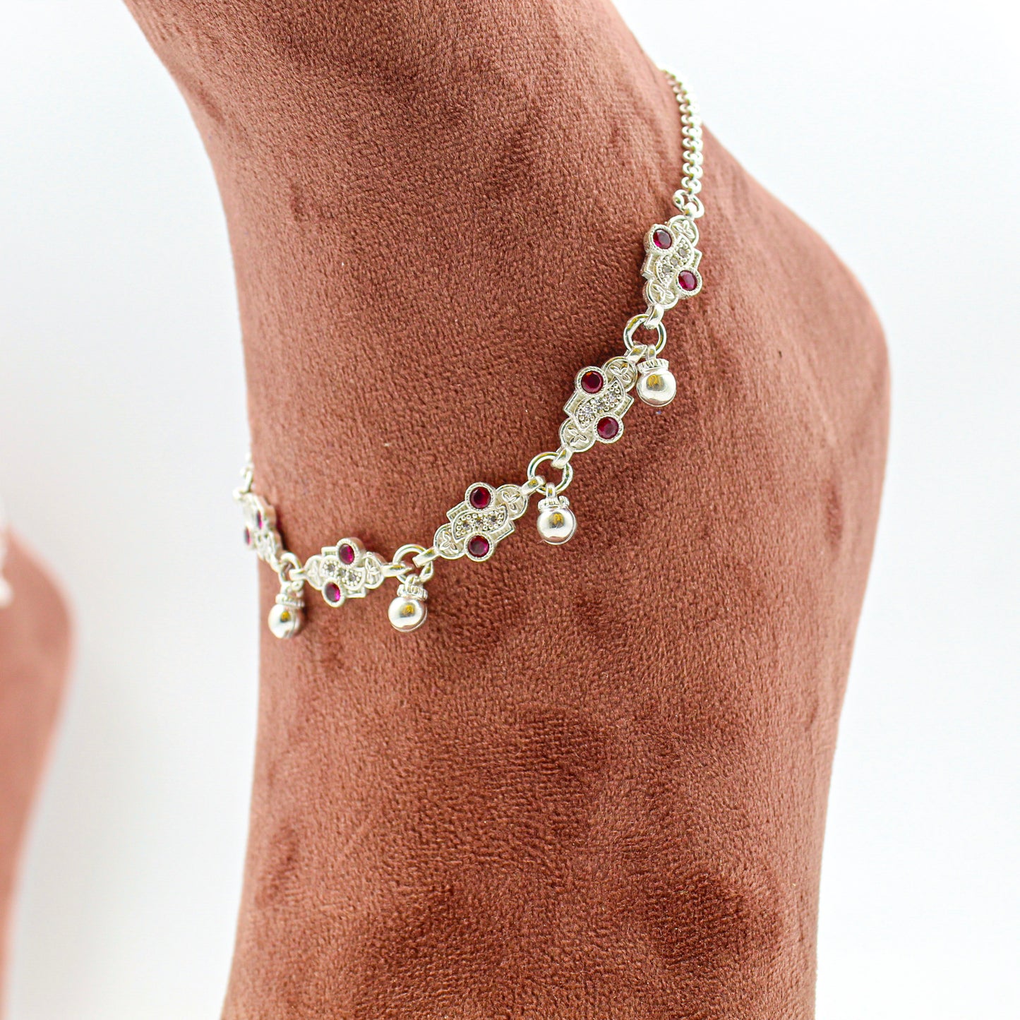 Silver Anklet for Women – Minimalist Payal, Everyday Foot Accessory