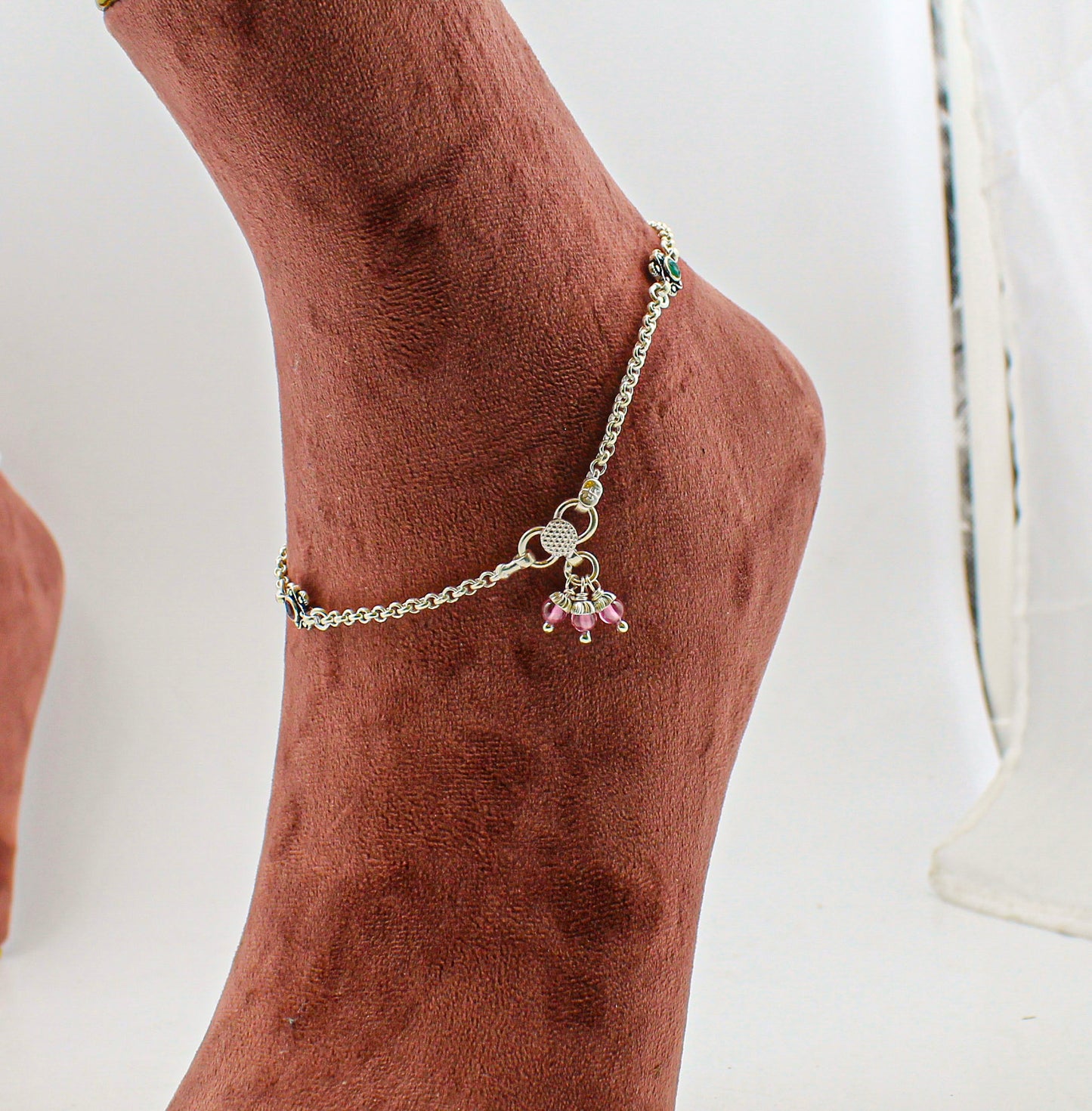 Silver Anklet for Women – Minimalist Payal, Everyday Foot Accessory