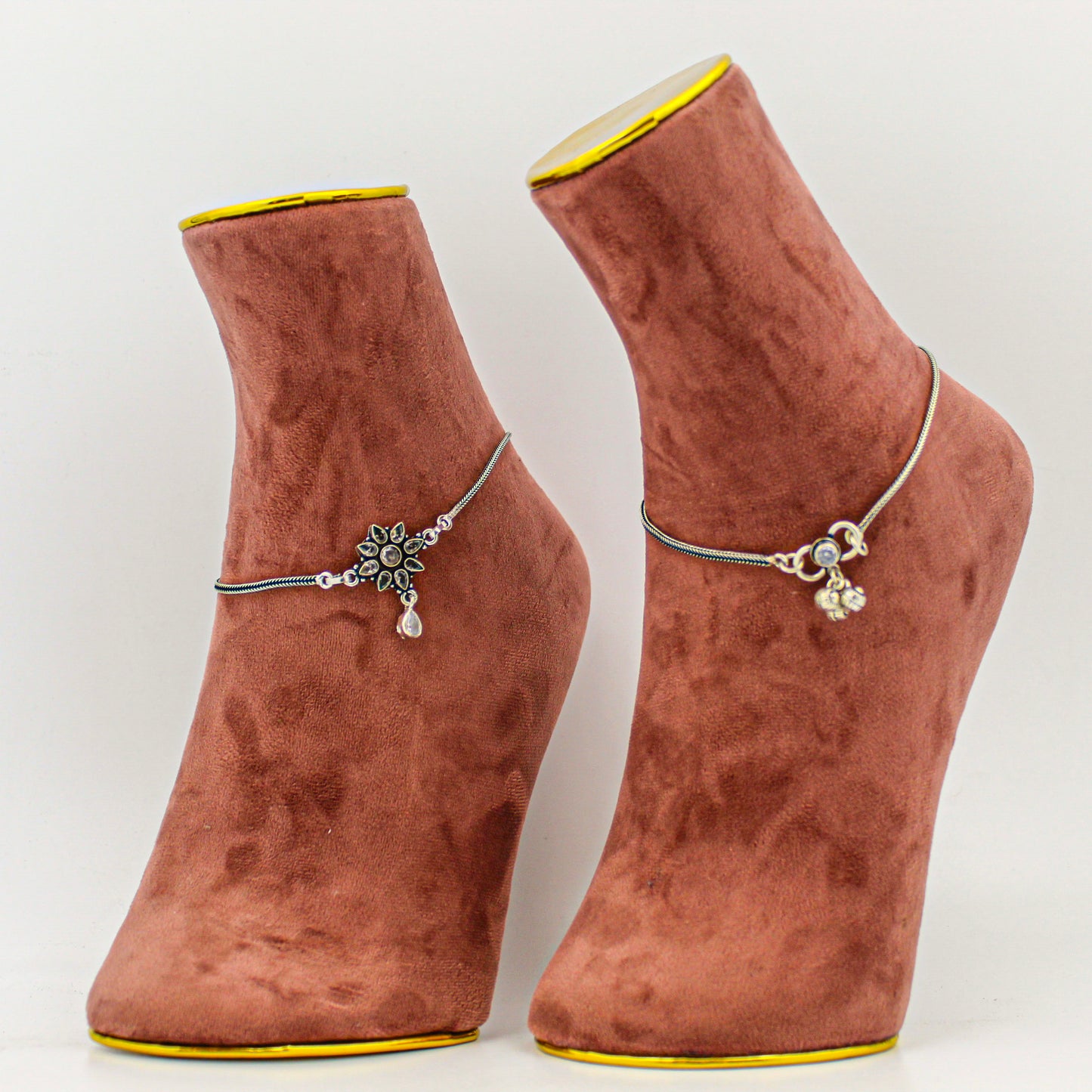 Silver Anklet for Women – Minimalist Payal, Everyday Foot Accessory