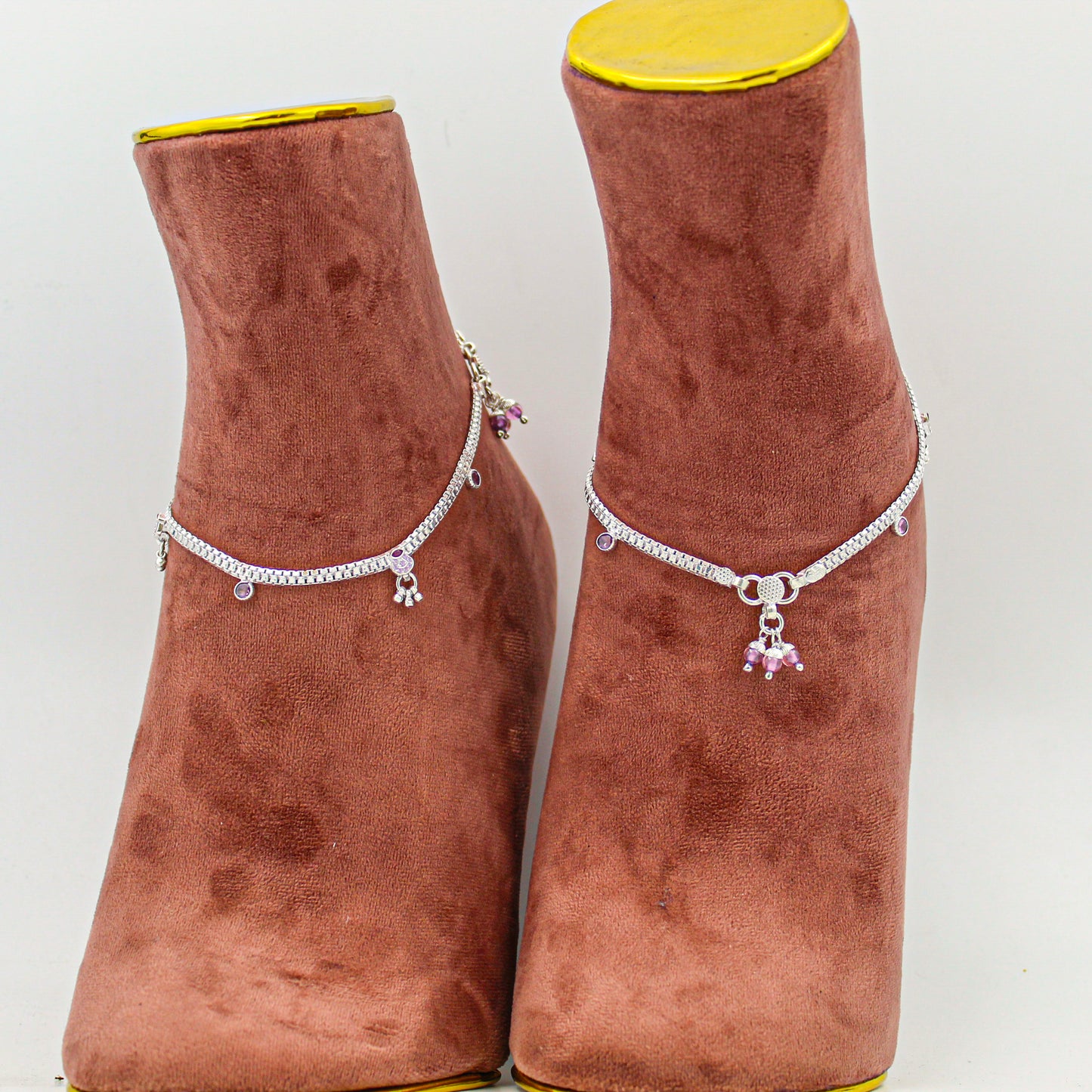 Silver Anklet for Women – Minimalist Payal, Everyday Foot Accessory