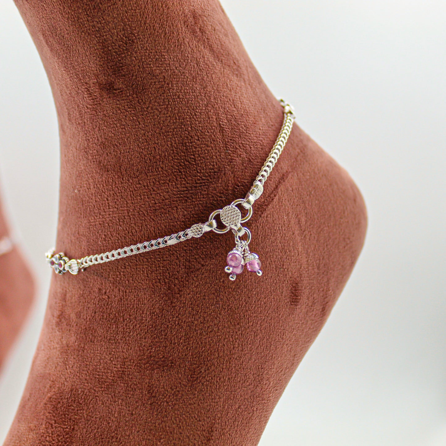 Silver Anklet for Women – Minimalist Payal, Everyday Foot Accessory