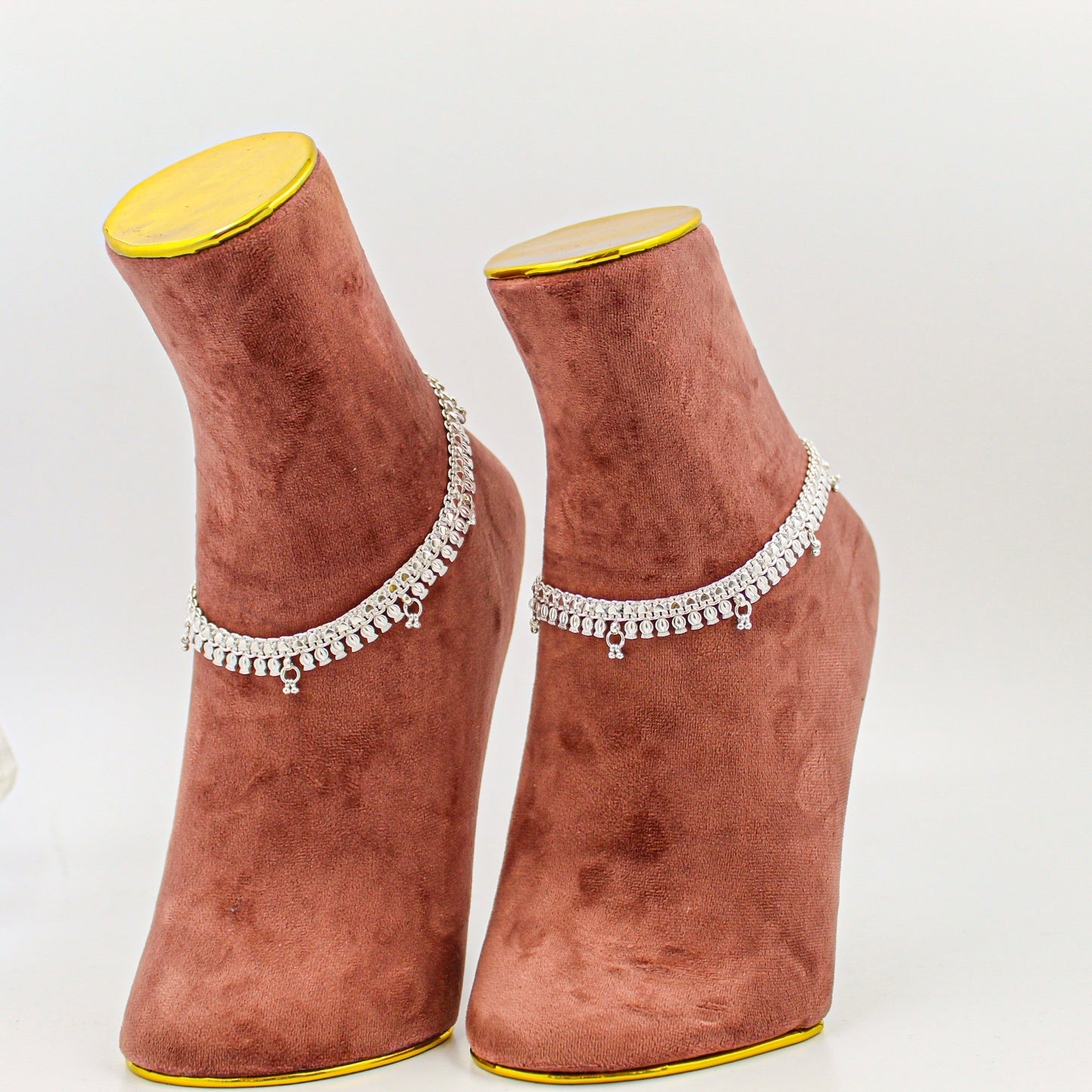 Silver Anklet for Women – Minimalist Payal, Everyday Foot Accessory