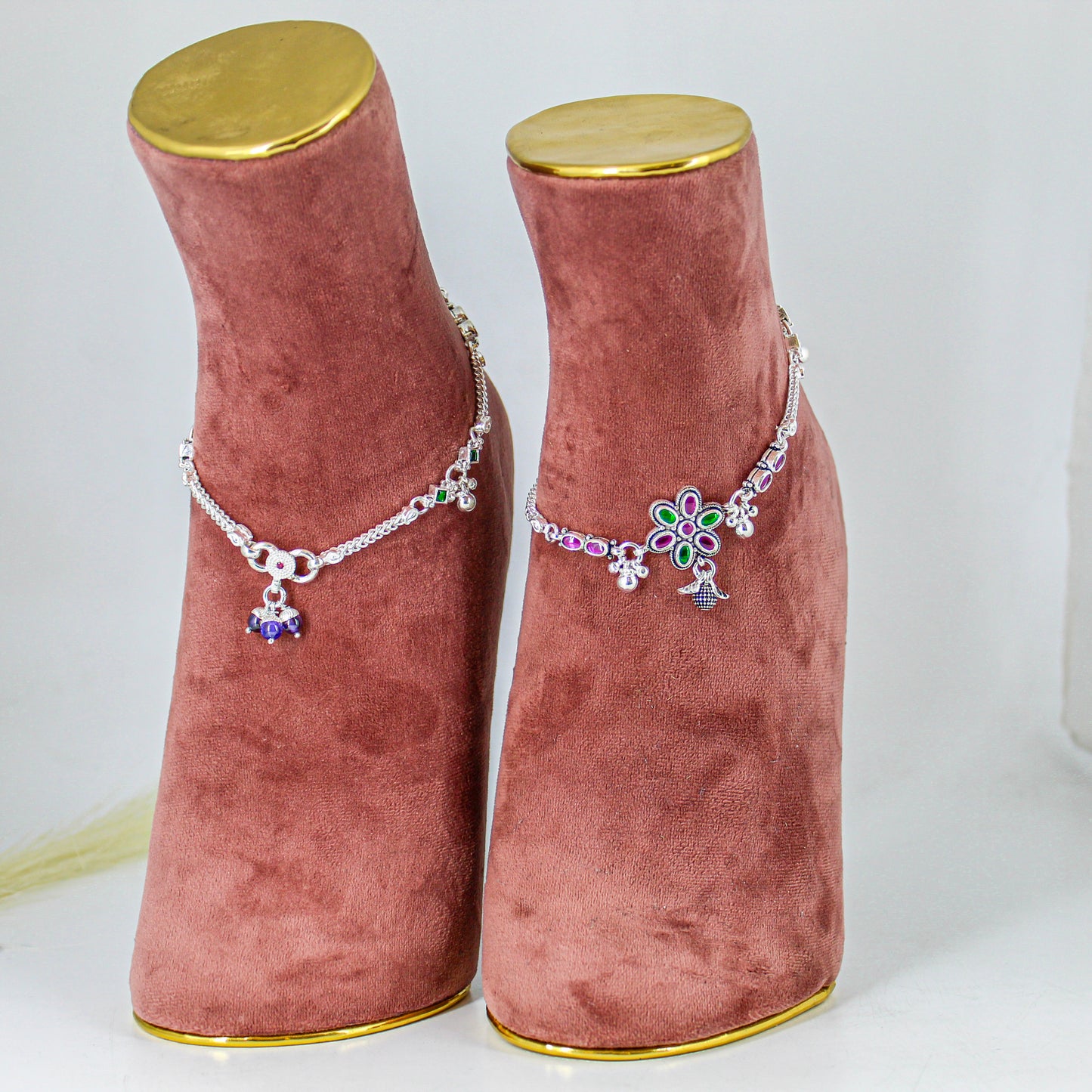 Silver Anklet for Women – Minimalist Payal, Everyday Foot Accessory