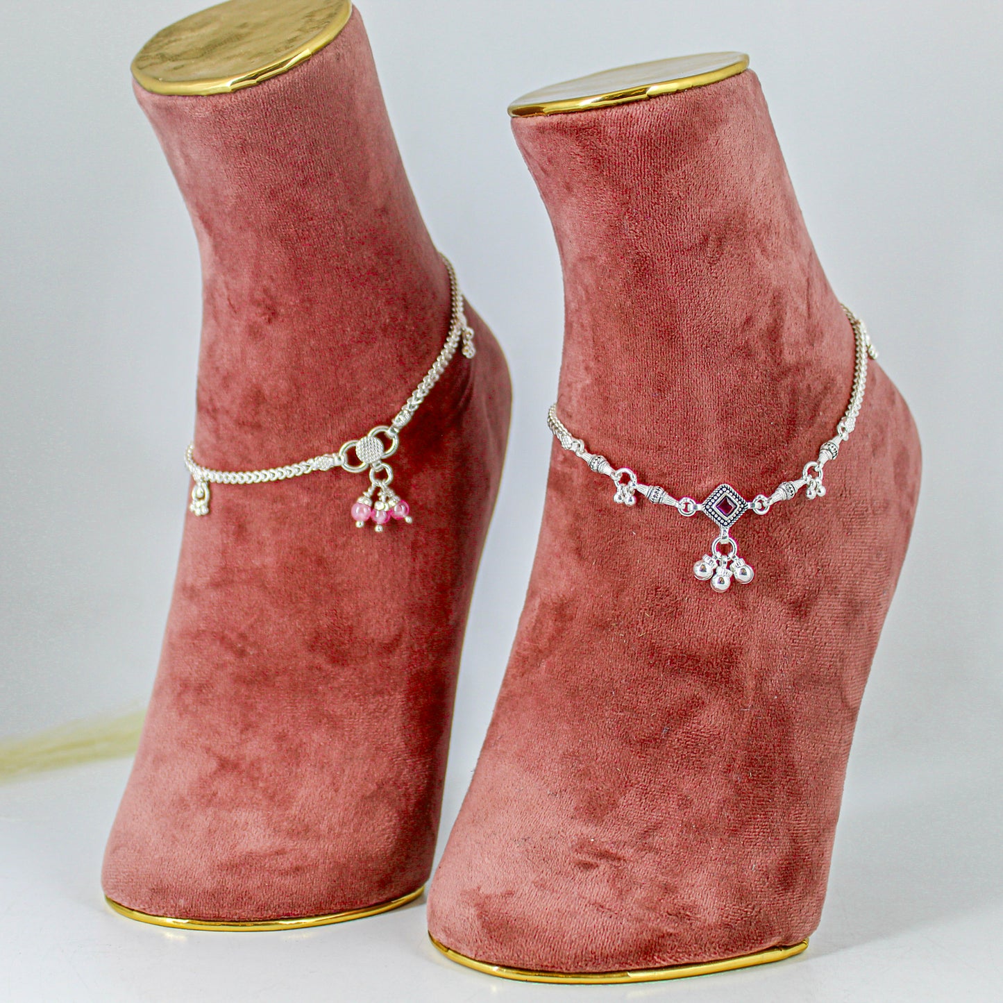 Silver Anklet for Women – Minimalist Payal, Everyday Foot Accessory