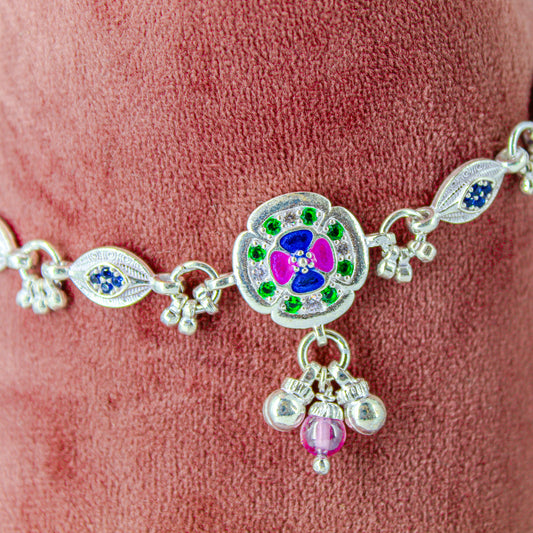 Silver Anklet for Women – Minimalist Payal, Everyday Foot Accessory