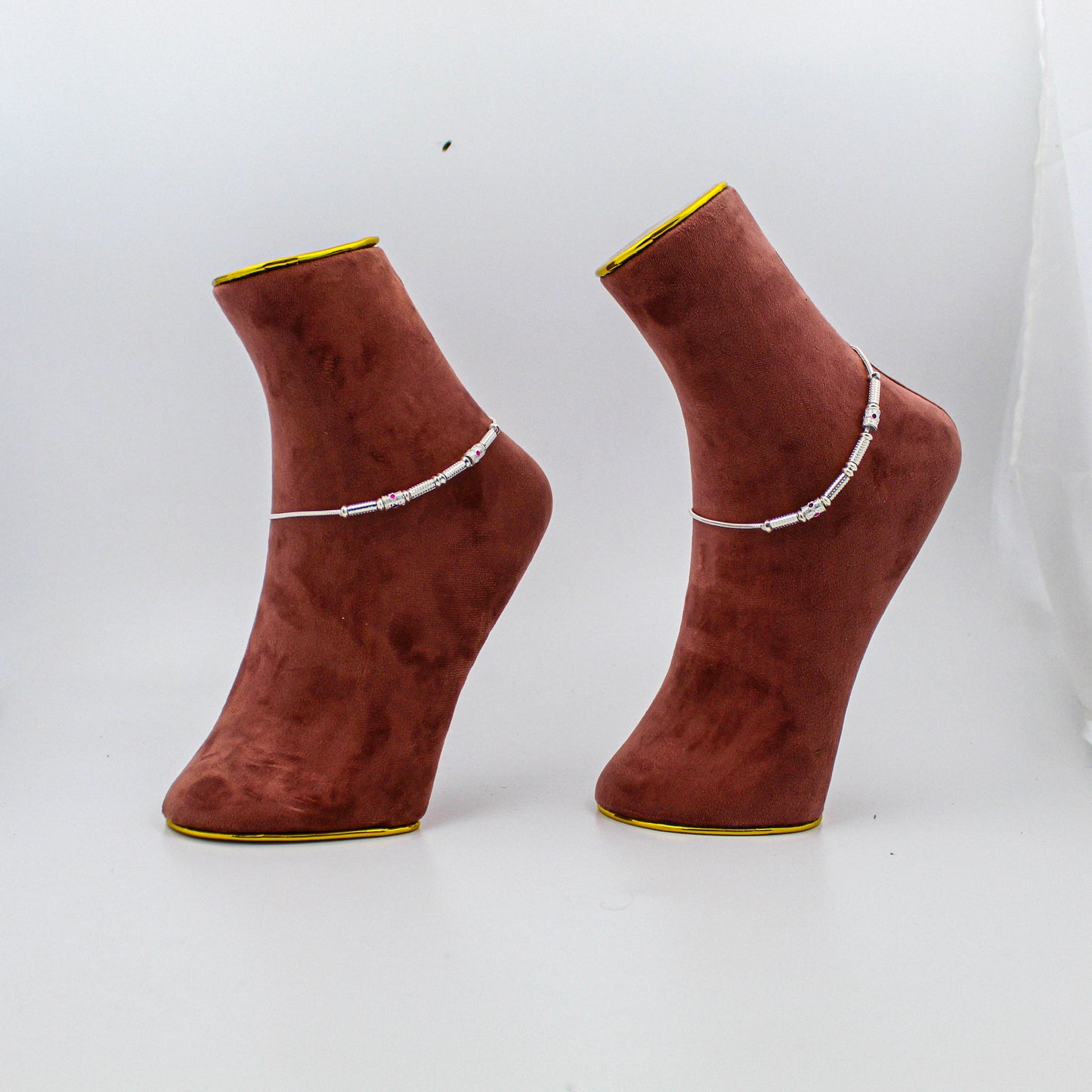 Silver Anklet for Women – Minimalist Payal, Everyday Foot Accessory