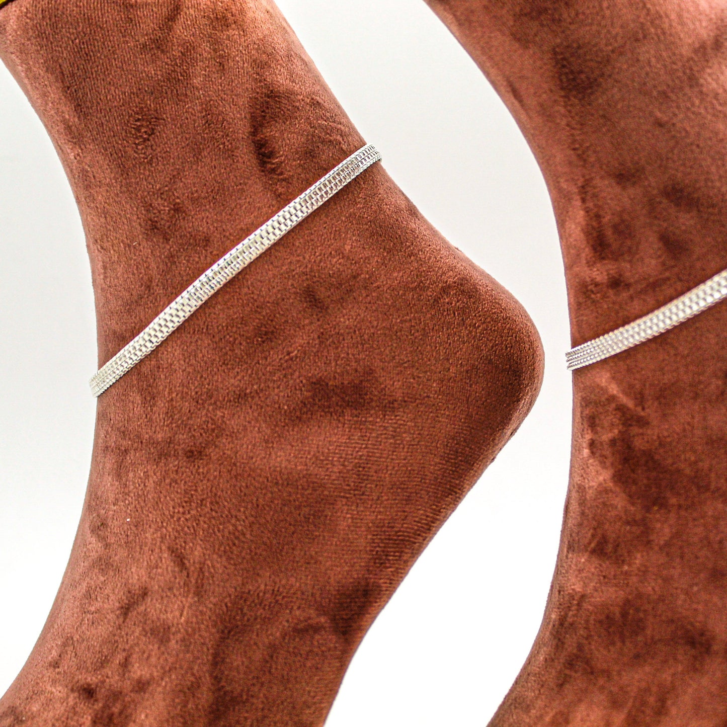 Silver Anklet for Women – Minimalist Payal, Everyday Foot Accessory