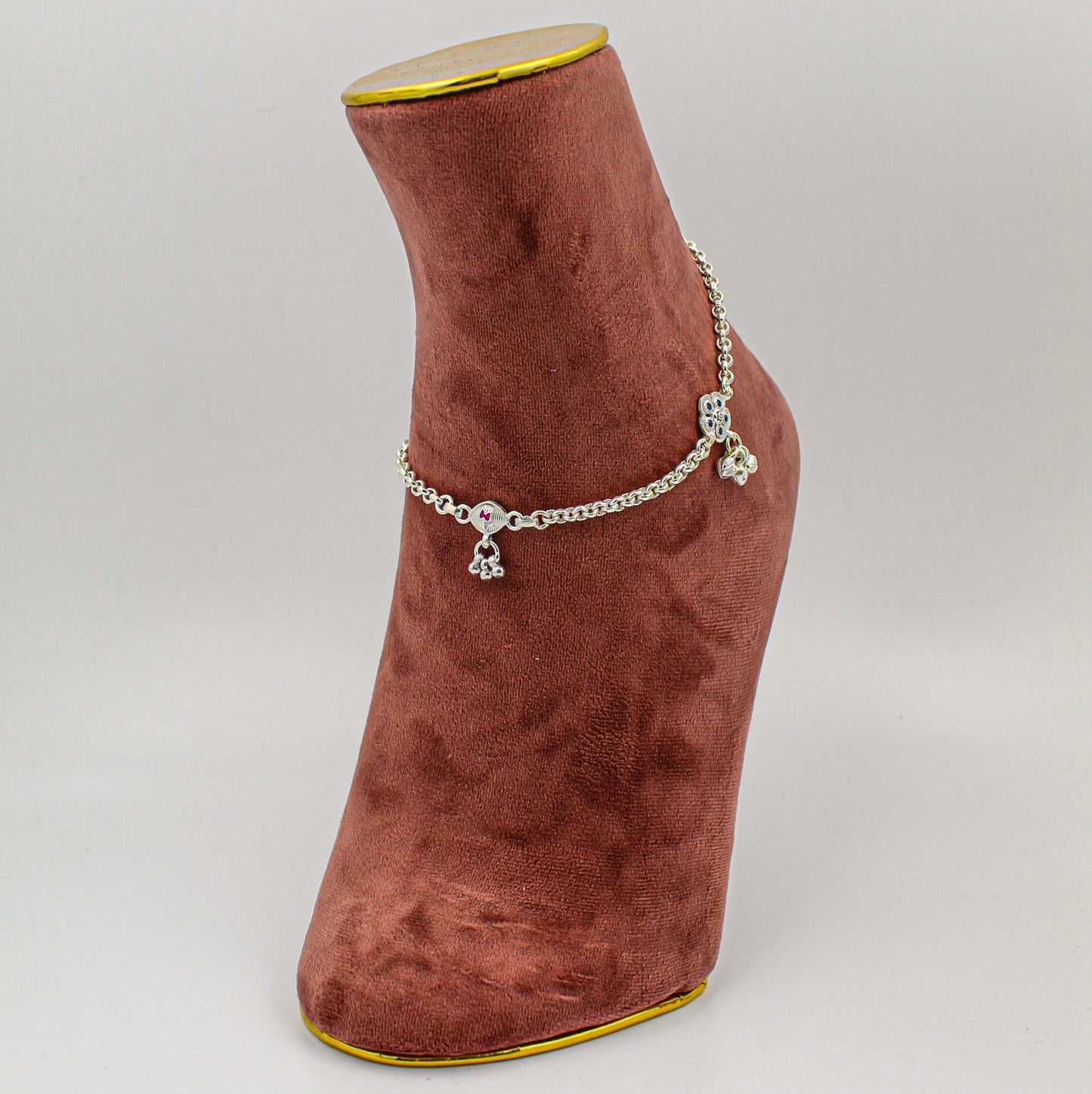 Silver Anklet for Women – Minimalist Payal, Everyday Foot Accessory