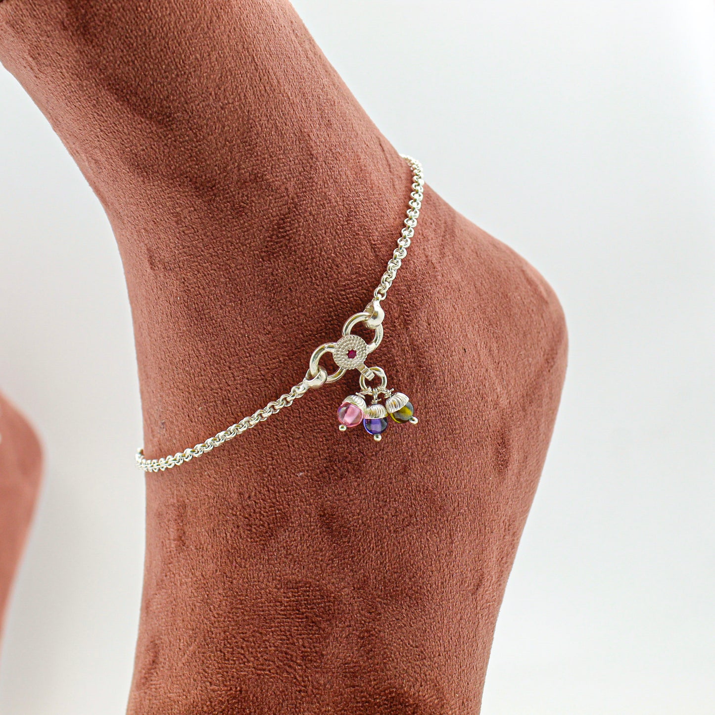 Silver Anklet for Women – Minimalist Payal, Everyday Foot Accessory