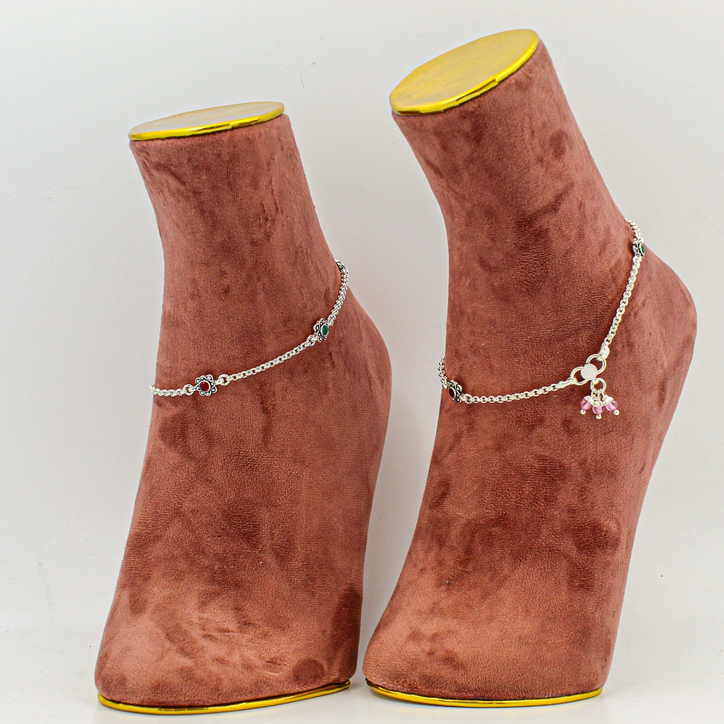 Silver Anklet for Women – Minimalist Payal, Everyday Foot Accessory