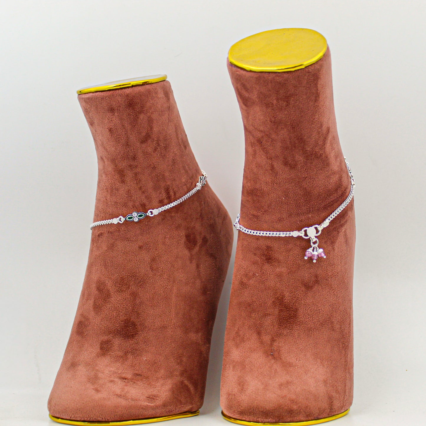 Silver Anklet for Women – Minimalist Payal, Everyday Foot Accessory