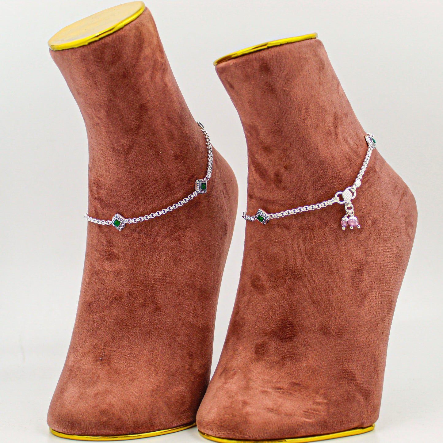 Silver Anklet for Women – Minimalist Payal, Everyday Foot Accessory