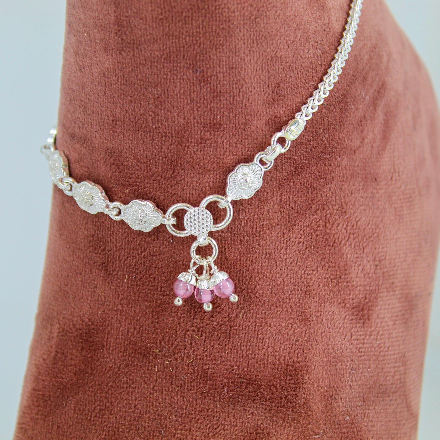 Silver Anklet for Women – Minimalist Payal, Everyday Foot Accessory