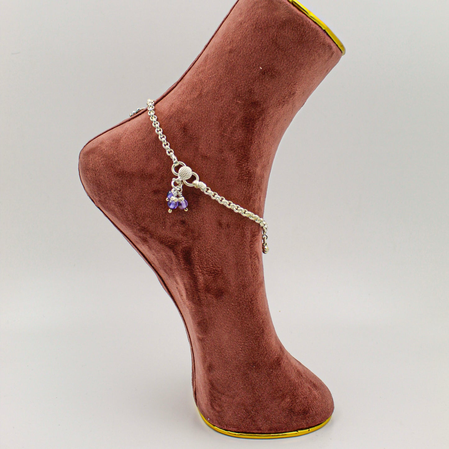 Silver Anklet for Women – Minimalist Payal, Everyday Foot Accessory