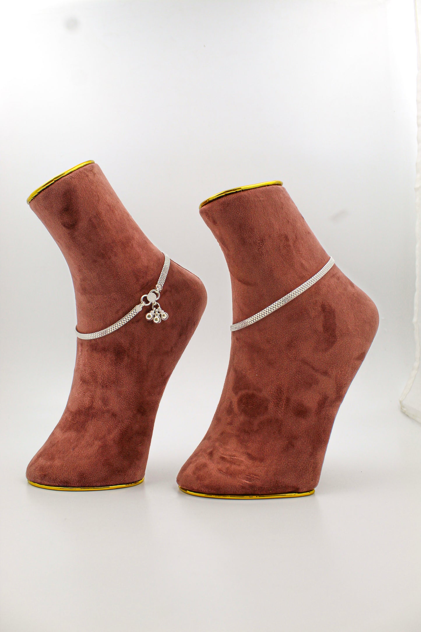 Silver Anklet for Women – Minimalist Payal, Everyday Foot Accessory