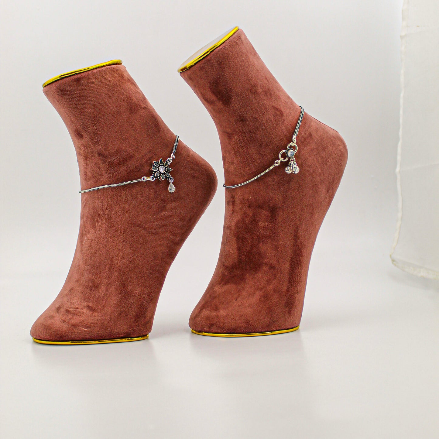 Silver Anklet for Women – Minimalist Payal, Everyday Foot Accessory