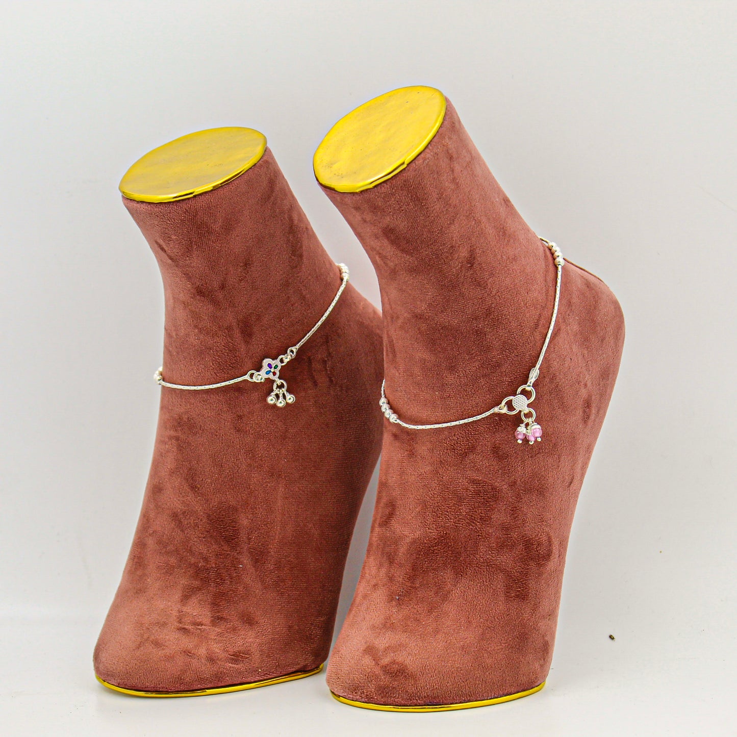 Silver Anklet for Women – Minimalist Payal, Everyday Foot Accessory