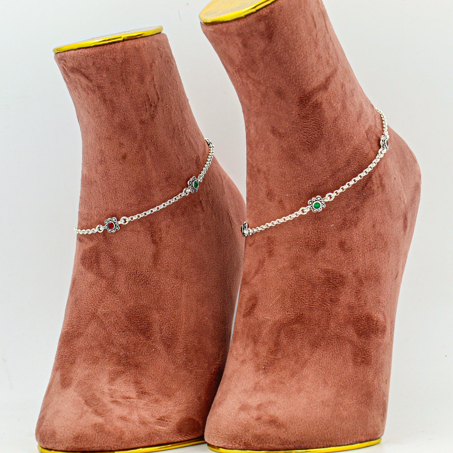 Silver Anklet for Women – Minimalist Payal, Everyday Foot Accessory