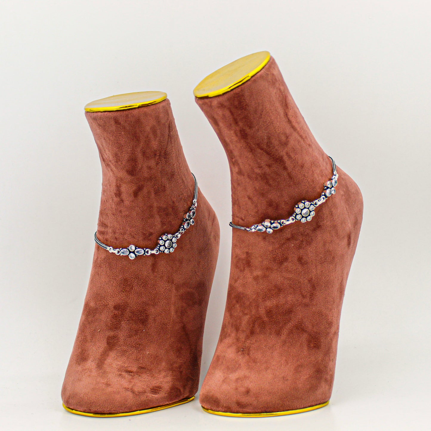 925 Silver Anklet for Women – Minimalist Payal, Everyday Foot Accessory