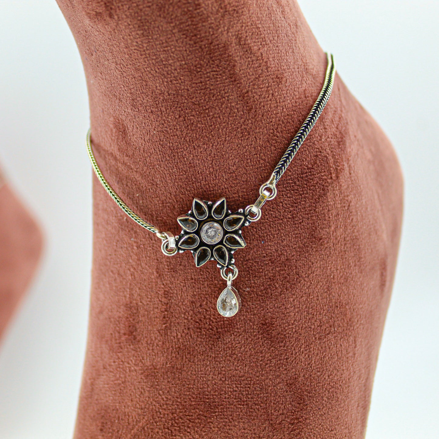 Silver Anklet for Women – Minimalist Payal, Everyday Foot Accessory