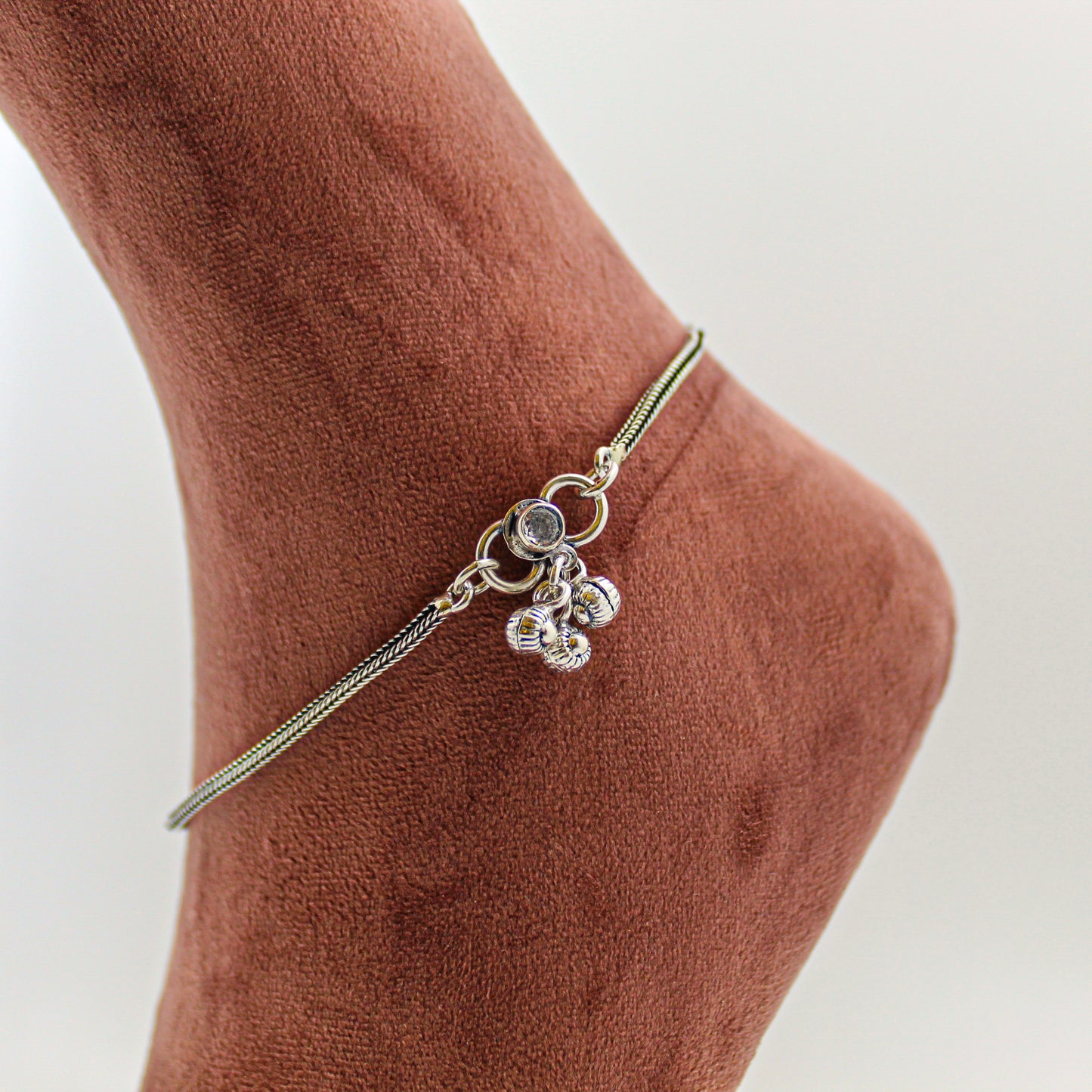 Silver Anklet for Women – Minimalist Payal, Everyday Foot Accessory