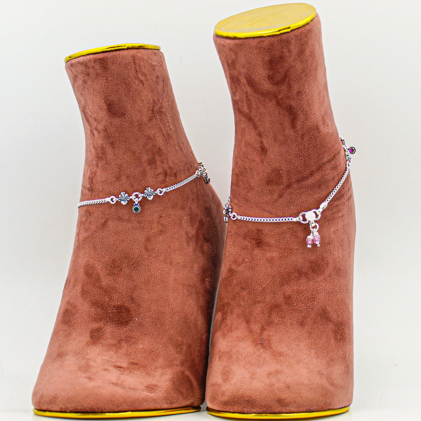 Silver Anklet for Women – Minimalist Payal, Everyday Foot Accessory