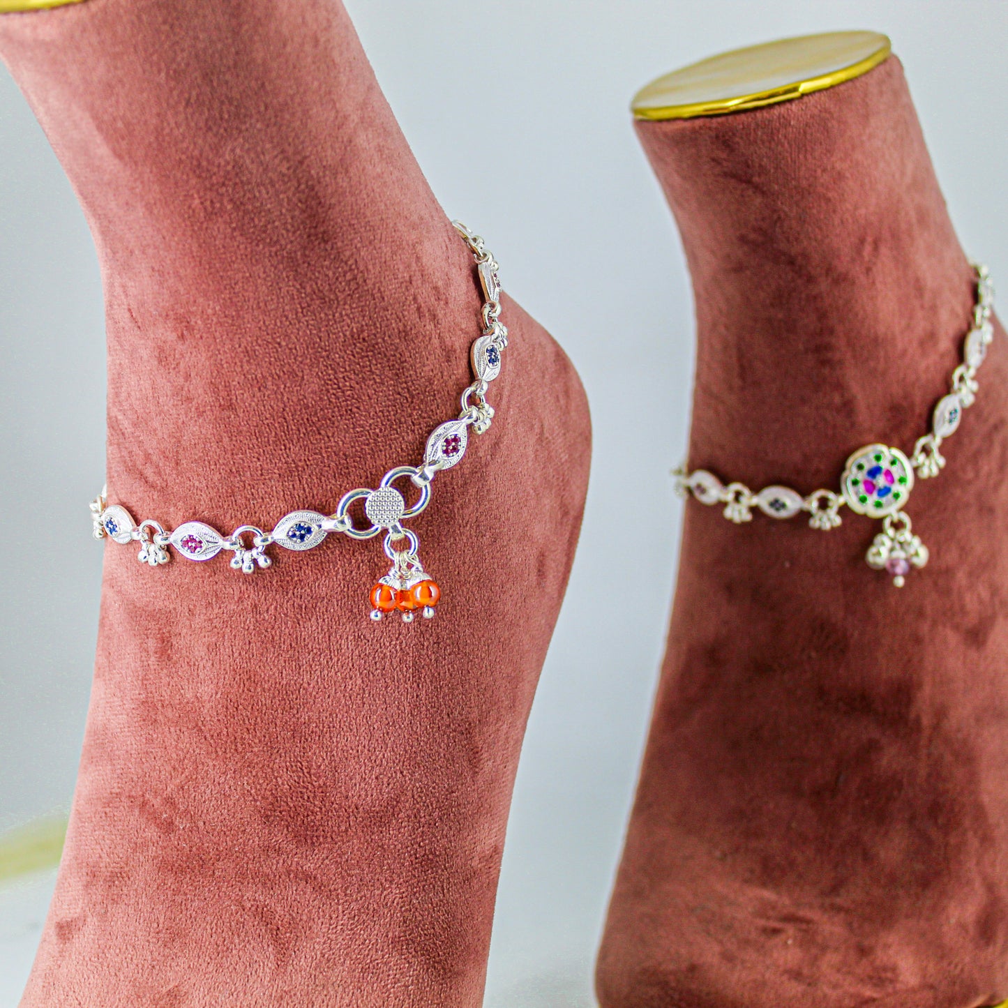 Silver Anklet for Women – Minimalist Payal, Everyday Foot Accessory