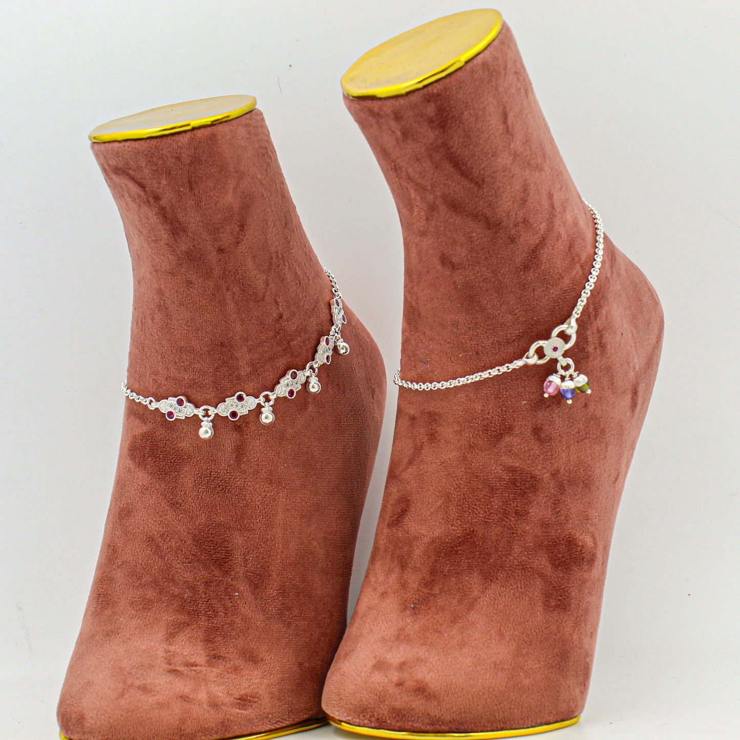 Silver Anklet for Women – Minimalist Payal, Everyday Foot Accessory