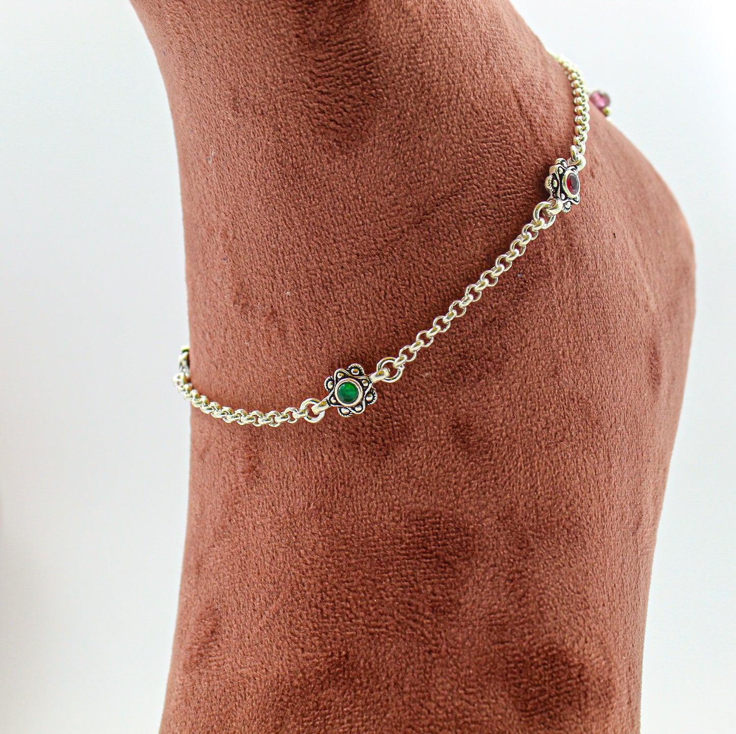 Silver Anklet for Women – Minimalist Payal, Everyday Foot Accessory