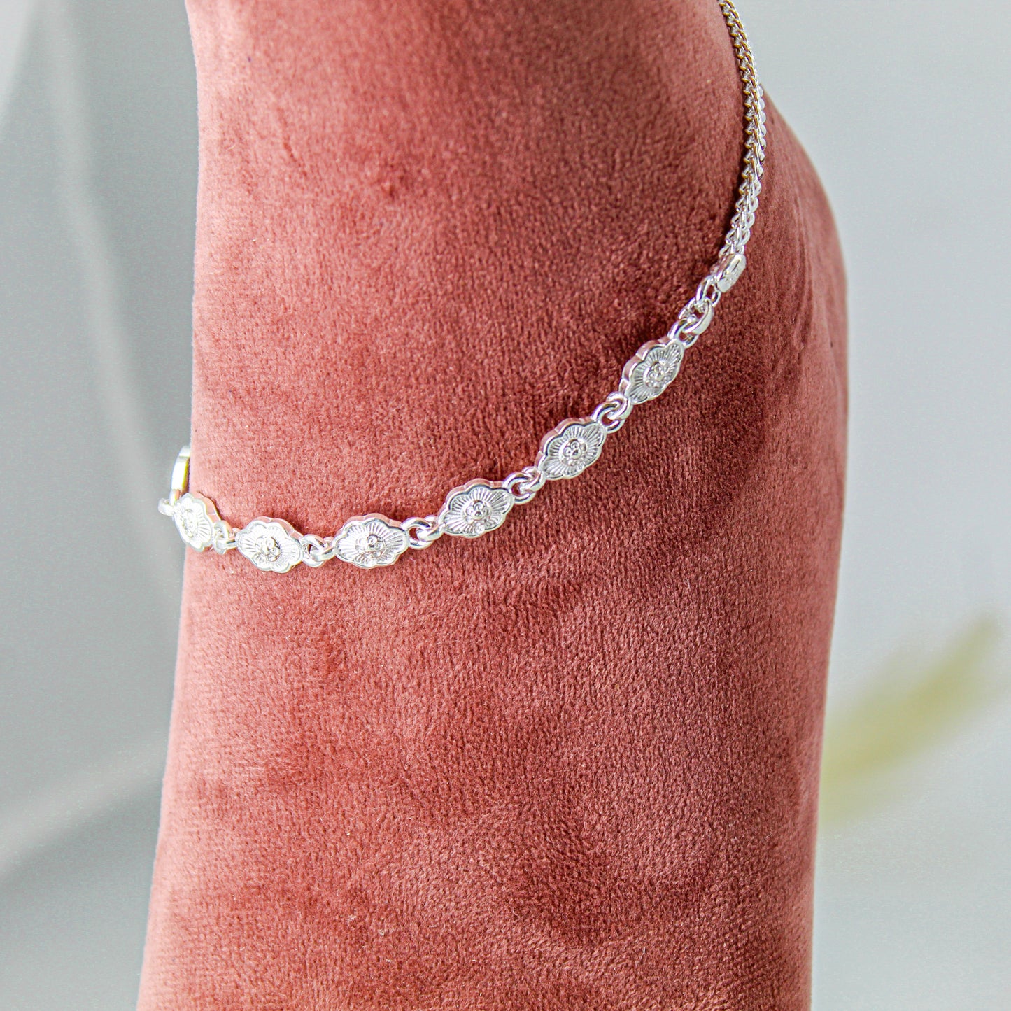 Silver Anklet for Women – Minimalist Payal, Everyday Foot Accessory